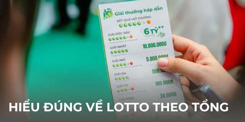 Hiểu đúng về lotto theo tổng